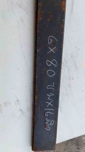 เหล็กแหนบ หน้ากว้าง 6 ซม. ยาว 80 ซม. หนา 16 มิล