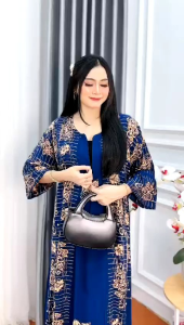 gamis jumbo ld 120 big size arabian kotak rintik