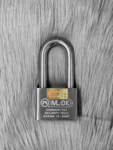 Ổ KHOÁ TREO CHỐNG CẮT NGÕNG DÀI MLOCK 12/50WF INOX 304 CHÍNH HÃNG NHẬP KHẨU ĐỨC