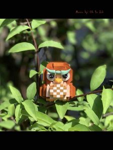 Đồ chơi lắp ráp mô hình lego Thỏ “thẻ”/Mèo vờn cá/Cute Pet