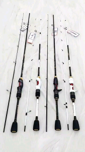 Joran iroly exotic Ul type O 198 210 spinning & bc ( bait casting ) fuji guide top solid carbon