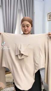 Hijab Pashmina Inner Bando Instan Meleyot Jersey Premium