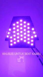 FULL UNGU/Lampu Stop Running Beat Lama Beat Karbu 2008-2012/Lamp Stop Running