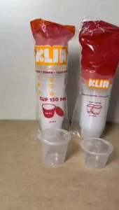 Thinwall KLIR Sauce Cup 150ml Tutup Sambung / Tempat Saos 150ml Isi 25pcs