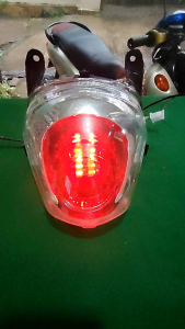 Lampu rem running scoopy r12 pnp otomatis