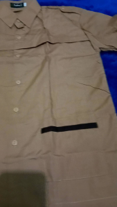 seragam sekolah Pramuka siaga lengan panjang cowok dan cewek