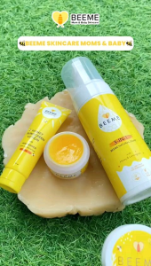 PAKET HEMAT BEEME SUNCREEN SPF 50 + BEEME NATURAL SOAP 3 IN 1| BEEME CREAM BAYI SKINCARE WAJAH ORIGINAL BEEME