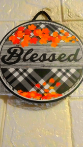 Hiasan Dinding Blessed: Dekorasi Ruangan Spiritual & Minimalis