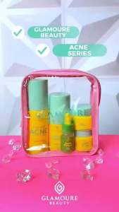 GLAMOURE beauty skincare acne series