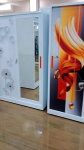 Busasam Store Lemari Besi Pakaian Bahan Full Besi Motif Minimalis Modern Kuat Kokoh Terlaris Terdekat Furniture Anti Air Waterproof Anti Jamur Anti Rayap