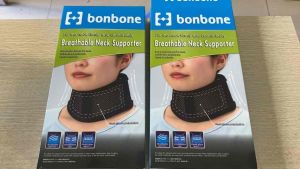 Đai nẹp cổ thoáng khí bonbone Breathable Neck Supporter hỗ trợ phục hồi tổn thương vùng cổ