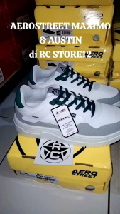 Aerostreet Maximo - Aerostreet Austin - Sepatu Sneakers Casual Pria Wanita