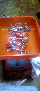 ring/pengait/kait/cantolan bendera 7cm bahan stainless berkwalitas isi 1 pcs