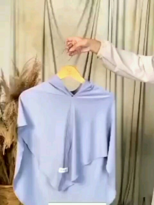 gratis ongkir Hijab instan Matt Jersey Cantik Panjang Kerudung Pad Muslim hijab sport