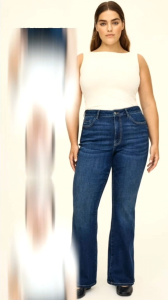 มีบิ๊กไซสฺ์! กางเกงขาม้า สีฟอกกลาง ยืดได้ กางเกงยีนส์ไซส์ใหญ่ กางเกงคนอ้วน แฟชั่นคนอ้วน ไซส์ 26-44​นิ้ว