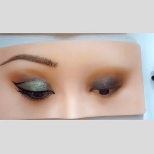 KL Stock Makeup Practice 3D Silicone Board Face Eyelashes Eyebrow Eyeshadow Makeup Training Supplies for Makeup Beginner