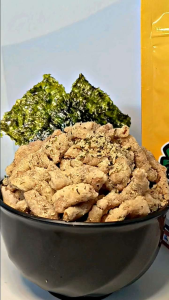 Kripik usus ayam - usus ayam krispi - rasa rumput laut