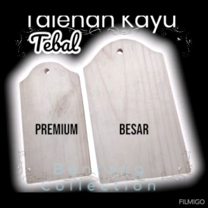 Talenan Kayu Tebal Besar|Premium 1Pcs