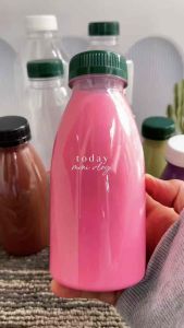 (isi 30pcs) Botol cantik 350ml 22gr & 27gr (tebal) neck 38mm / botol plastik murah / botol minuman kemasan kopi jus / botol minuman murah