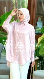 (13) MDLY Baju kemeja wanita monogram Toile De Jouy Monogram Shirt by Mdly. Nazra Sha