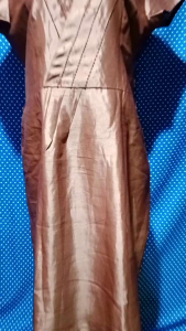 DRESS LENGAN PENDEK KAFTAN WANITA BROWN 155