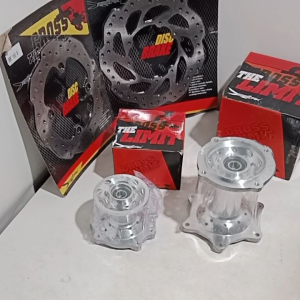Tromol Set Honda CRF 150 & Piringan Cakram Chrome X