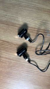 Motorcycle Chopper Cafe Racer Bobber Cruise Motorcycle Retro Mini LED Turn Signal Indicator