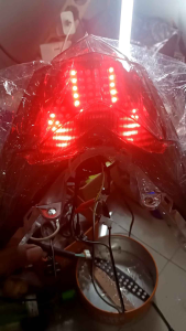 Santoyoungkycustomprojects Stoplamp Running Honda Vario LED old 125/150. 8/10Mode.