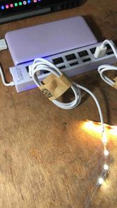 Lampu LED strip 5v dengan kabel USB panjang 80cm