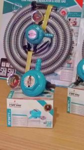 Top Gas Regulator Meter Kompor Gas LPG 3kg-12kg Tekanan Rendah