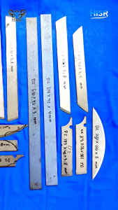 Baja D2 asli bahan pembuatan bilah sudah HT pabrik tinggal bentuk baja berkualitas tinggi