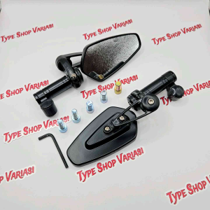 Spion Tomok Oktagon TST Full Cnc Universal - Nmax Aerox Vario Pcx Beat Mio Lexi Adv Scoopy Filano  Motorcycle Kaca - Termurah Dan Berkualitas COD