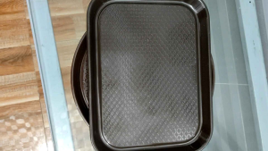 Khay tròn chữ nhật bưng bê phục vụ có vân chống trượt hàng cao cấp việt nam