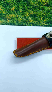 Sarung kulit once pipa klokotan UK 13cm C104
