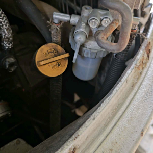 กรองดักน้ำ กรองแก้วดักน้ำ กรองดีเซล โคมัตสุ มีวาล์ว ปิด-เปิด ทนทาน ใช้นาน ถอดล้างง่าย อะไหล่ รถขุดดิน รถแม็คโคร