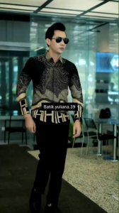 Kemeja Batik Pria Full Furing Bahan Katun Primisima Batik pria lengan panjang Kemeja batik motif baru