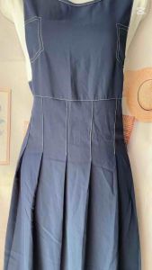 Đầm Nữ Không Tay Fomr Rộng Xếp Ly Bigsize Chất Dày Dặn Không Co Giãn