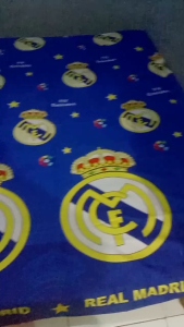 ( COD) SPREI DISPERSE HOME MADE BOLA REAL MADRID/SPREI BAHAN BONITA TERLARIS