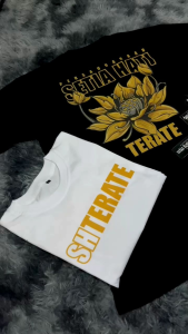 KAOS TERATE BUNGA DISTRO // KAOS TERATE // KAOS BUNGA TERATE  // KAOS TERATE BUNGA KEREN // KAOS TERATE SIMPEL // KAOS TERATE KEREN