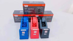Bàn cắt băng keocắt băng dính để bàn 2 lõi 0500 chính hãng SDI cho băng keo 1cm-3cmnhựa cao cấplưỡi cắt siêu bén
