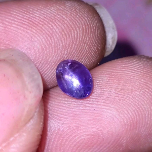 Natural Purple Sapphire Star Ceylon Safir Srilanka No Treatment BODY GLASS