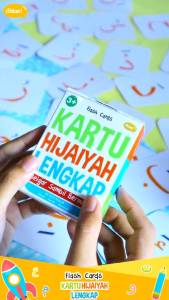 Mainan Anak Kartu Hijaiyah Lengkap Ahlan / Flash Card Hijaiyah