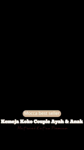 Koko Coupel Ayah & Anak: Desain Ergonomis & Bahan Berkualitas Tinggi