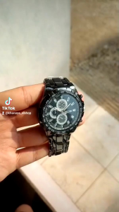 Jam Tangan Pria Rantai Stainless Steel Crono Off jam Tangan Tali Rantai Stainless Stell Jam Tangan Kekinian Paling Best seller Watches Kaca