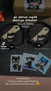 Gelang Couple Batman dan Catwoman Versi 3