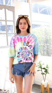 เสื้อยืดแคร์แบร์ เสื้อแคร์แบร์ เสื้อแฟชั่นเกาหลี" - เสื้อยืดแคร์แบร์, สำหรับผู้หญิง, ราคาถูกต้อง