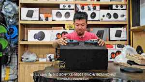 bộ loa cánh lắp ô tô SONY XS-160GS 2way/60wrms/350wpeak/4ohm/160mm