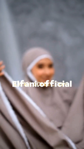 EL FANI MUKENA - Mukena Traveling 2 IN 1 Dewasa Katun Jumbo