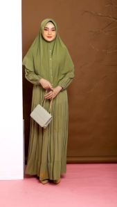 Jilbab hijab kerudung bergo krudung wanita dewasa instan pyet simple daily terbaru new terlaris terkini modern kekinian murah viral 2023 Khadijah Arrafi adem mudah di bentuk cantik pet antem bahan Jersey twist cantik bayar di tempat COD gratis ongkir