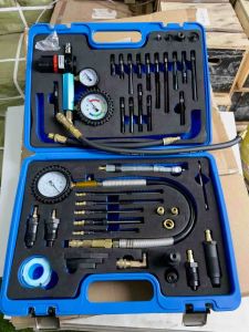 Bộ kiểm tra nén động cơ diesel. Động cơ phun trực tiếp và gián tiếp 46 chi tiết - 8599